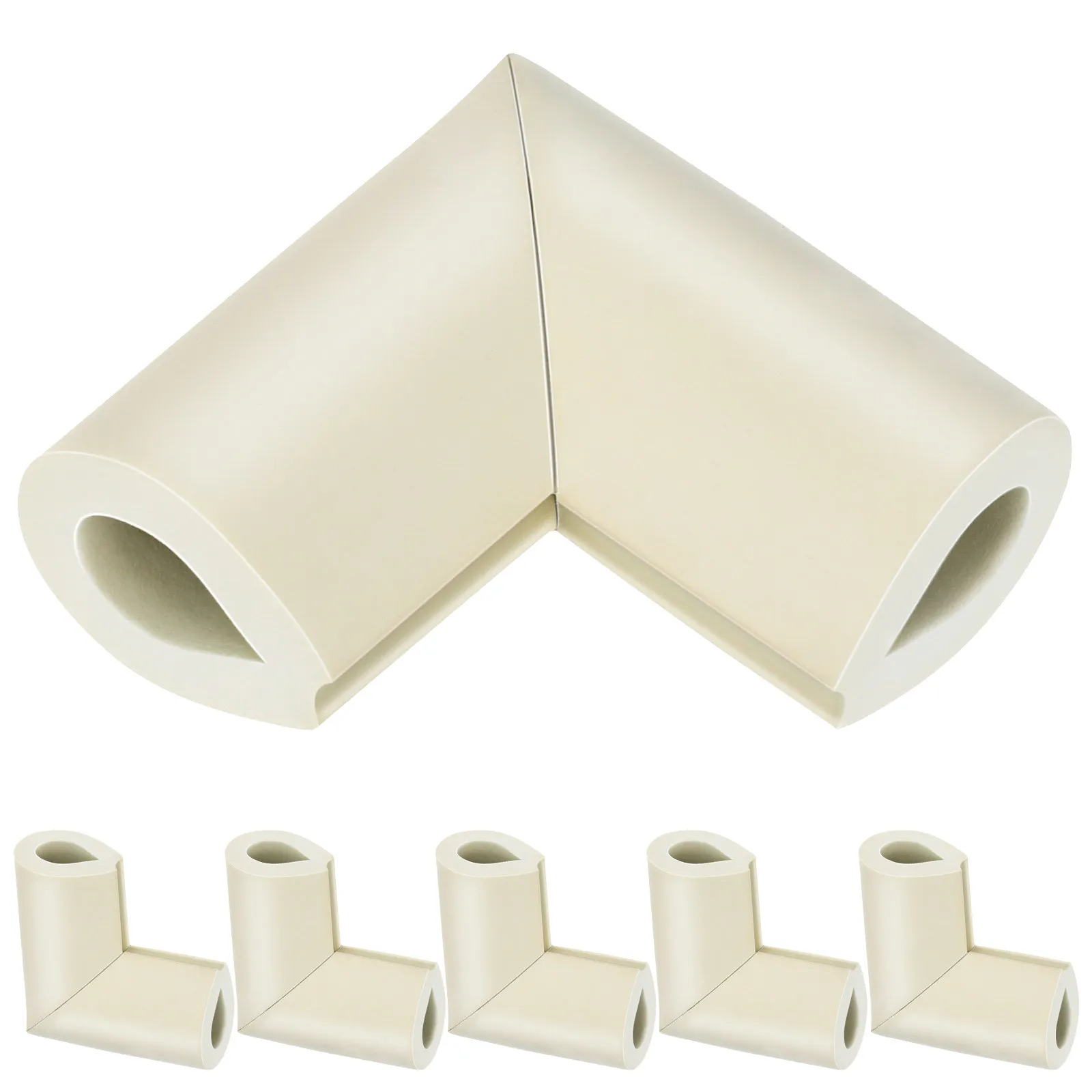 

12Pcs U-Shaped Foam Furniture Corner Protectors Soft Bumpers for Moving Transport Photo Frame Edge Safety Protection
