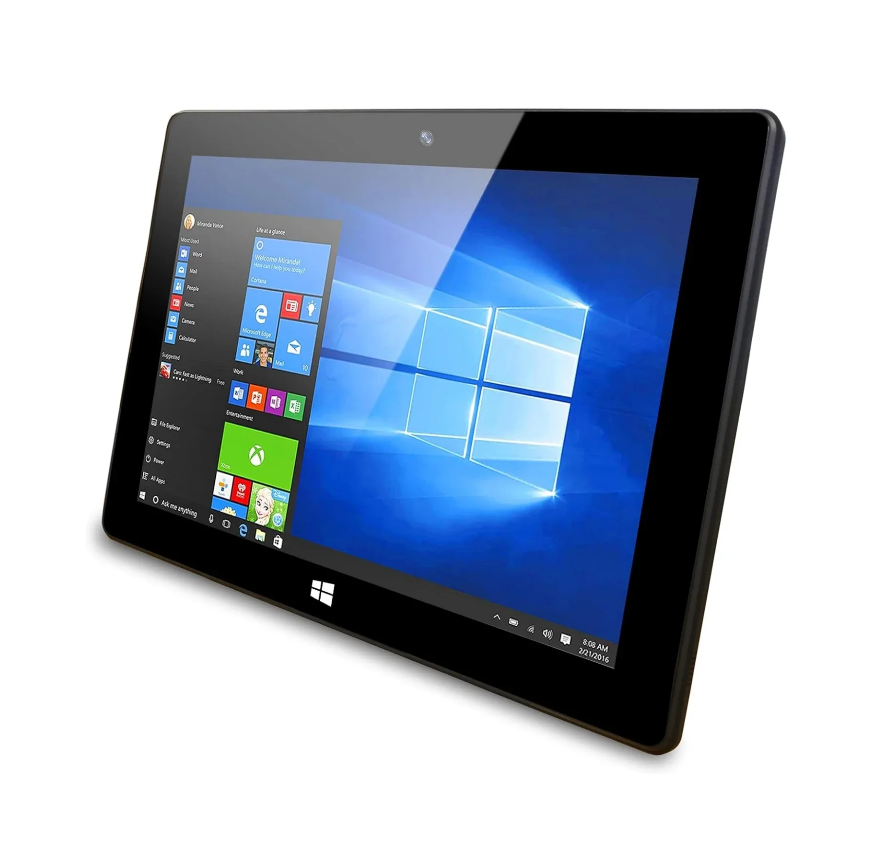 10.1 INCH Q1 X5-Z8350 X64 AR10 Windows 10 Tablet PC 8GB DDR RAM 128GB ROM 64 Bit 1920 X 1200 IPS WIFI Quad Core Dual Camera