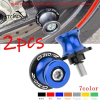FOR BMW G310R G 310 R 2017 2018 2019 2020 2021 2022 2023 2024 Motorcycle CNC Aluminum Swingarm Spools Sliders Stand Screws