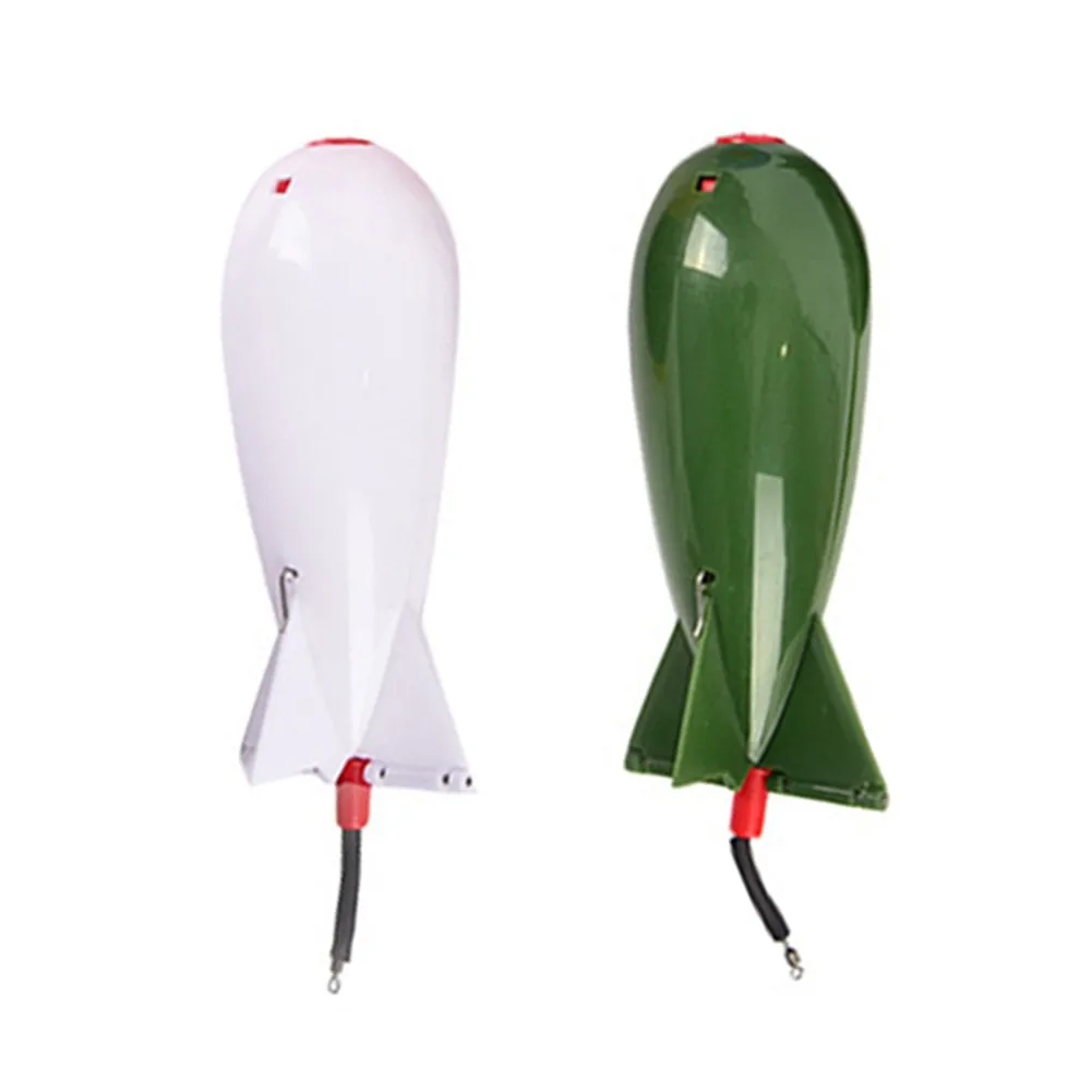 

1X Carp Fishing Rocket Feeder Spod Bomb Float Lure Bait Holder Pellet Rocket Feeder Professional Fishing Tools Accessories PP