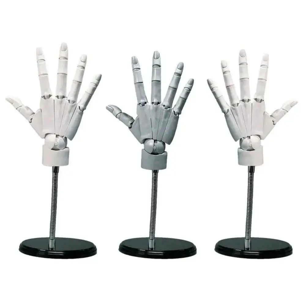 

Gift Fexible Hand Model Movable 1:1 Artist Mannequin Hand Shape PVC With Posable Fingers Mannequin Figure