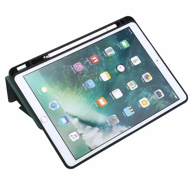 

iPad Air 9.7"10.2"10.5" A2197 A2200 A2198 A1822 A1893 A2123 A2126 A1673 A1432 A1550 A1599 A1490 Case with Pencil Holder Cover