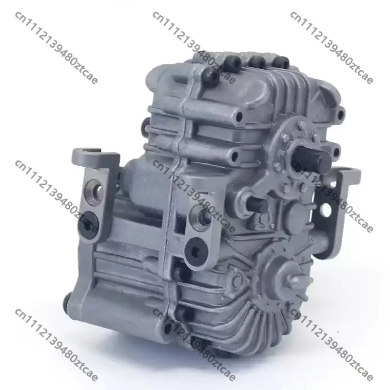 RC Crawler Metal 2‑Speed Planetary Gearbox, Transmission Upgrade Parts For Construction Hobby Model
