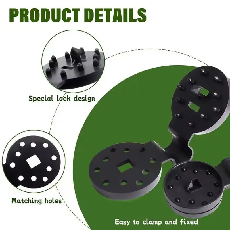 @*Heavy Duty Shade Net Fixing Clips Durable Plastic Reusable Easy Install for Farm Patio Outdoor Sun Shade Installation