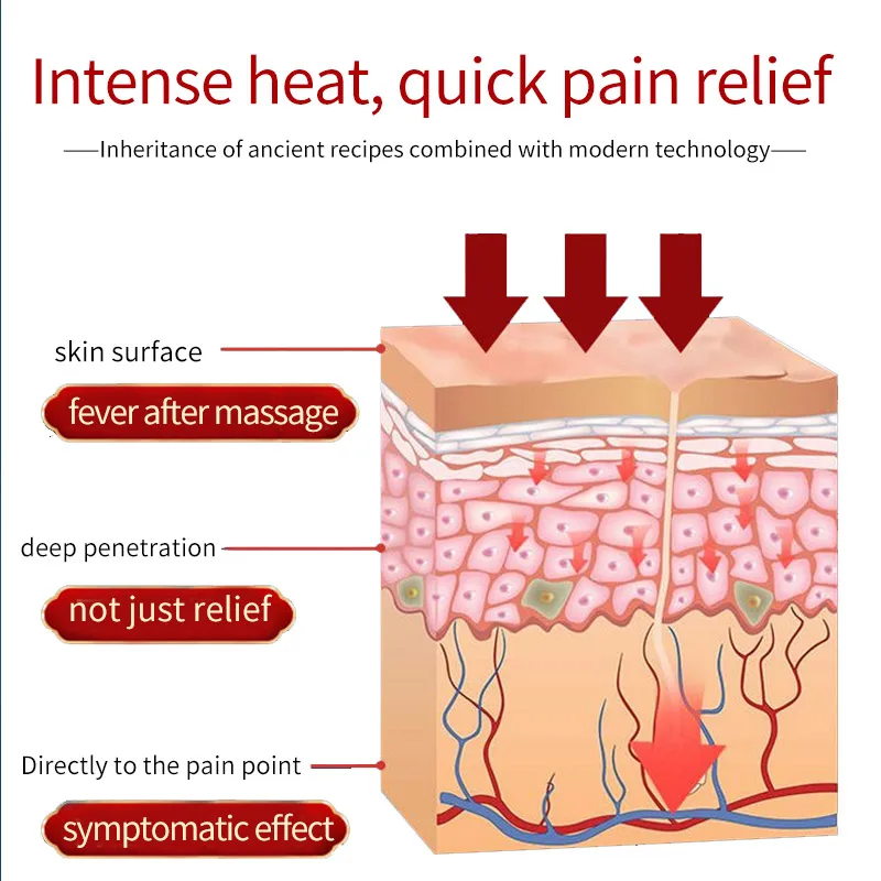 Horse Balm Chestnut Heating Extra Warming Joint Massage Gel Muscle Recovery Pain Relief Back Pain Arthritis Medical Health Care