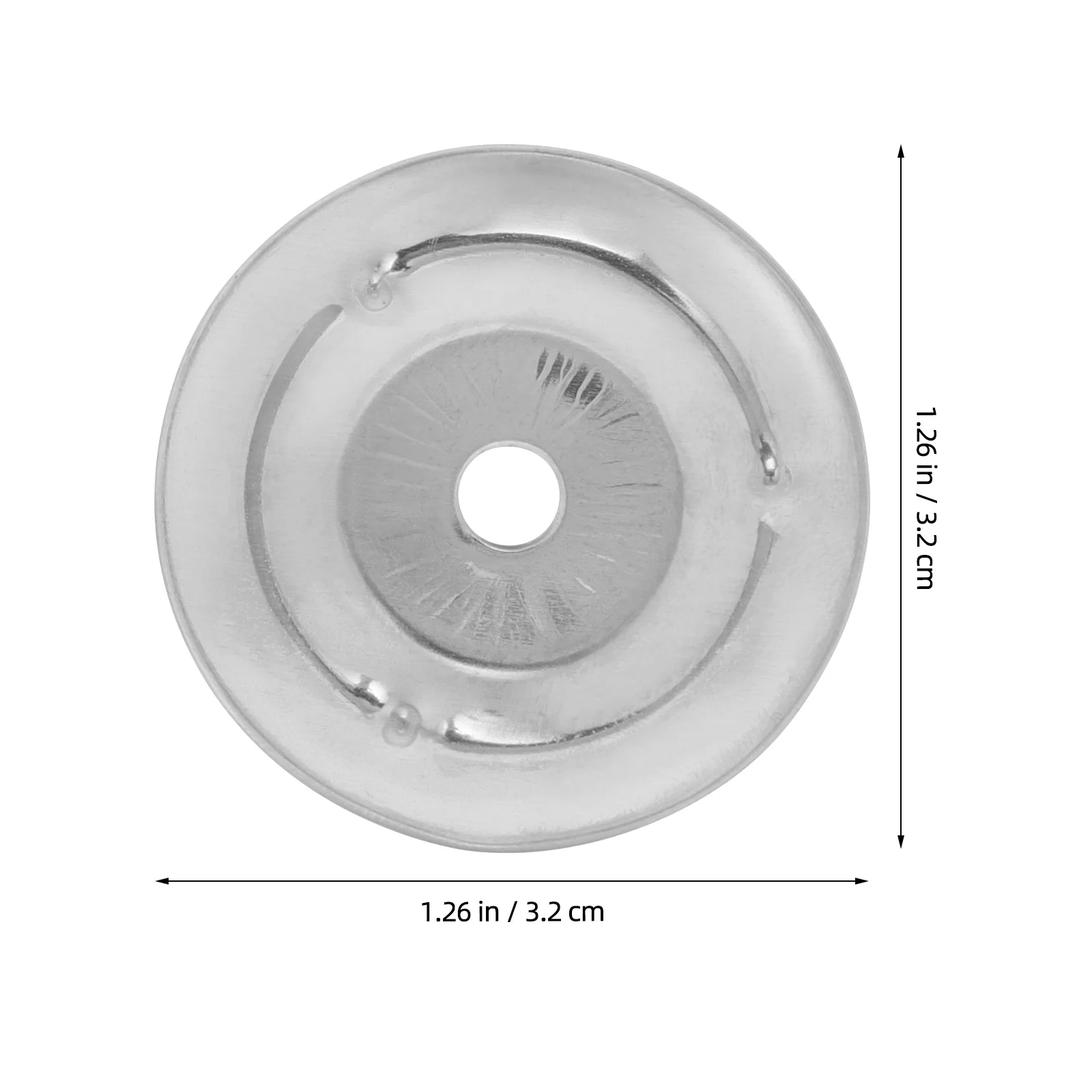 50 قطعة حلقات جرس الدف من الفولاذ المقاوم للصدأ لقطع غيار الصنج الطبل ملحقات أدوات الإيقاع