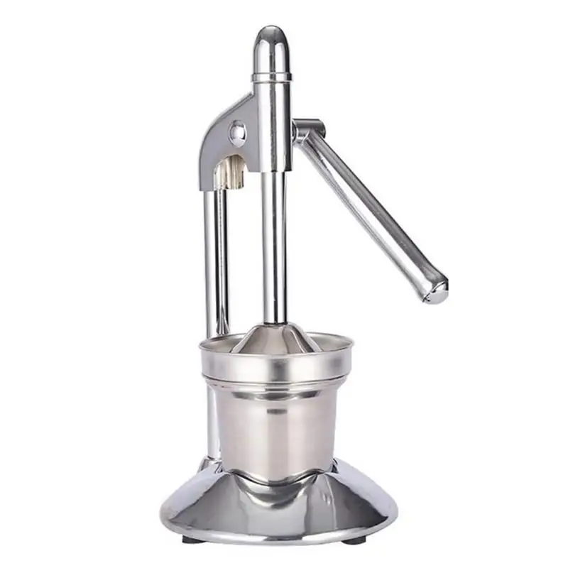 Hand Press Juicer Machine Professional Citrus Juicer Hand Press Citrus Squeezer Machine Stainless Steel Lemon Juicer