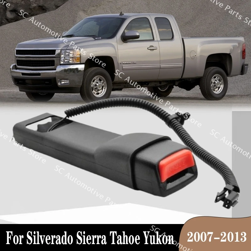 

Drivers Seat Belt Buckle For Silverado Sierra Tahoe Yukon 2007-2013 19121537 Car Seat Belt Latch Buckle Padding