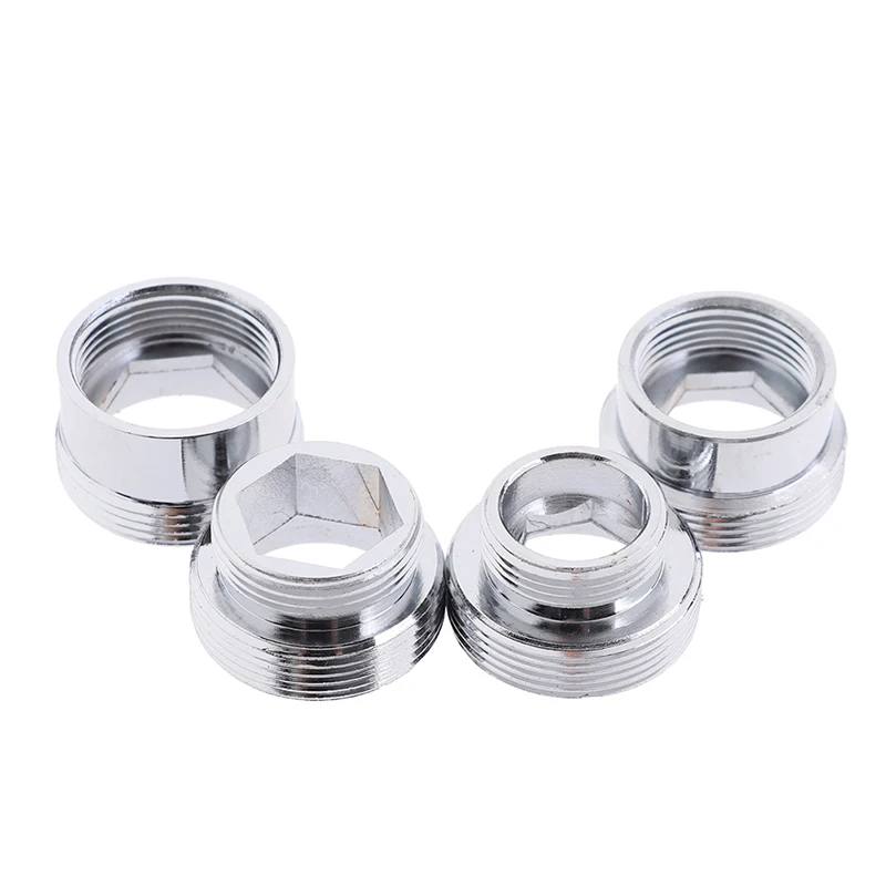 Küchen armatur Adapter Set 16/18/20/22/24mm bis 22mm mit Unter leg scheibe Metall männlich Buchse sparen Hahn Belüfter Anschluss Bad Zugang