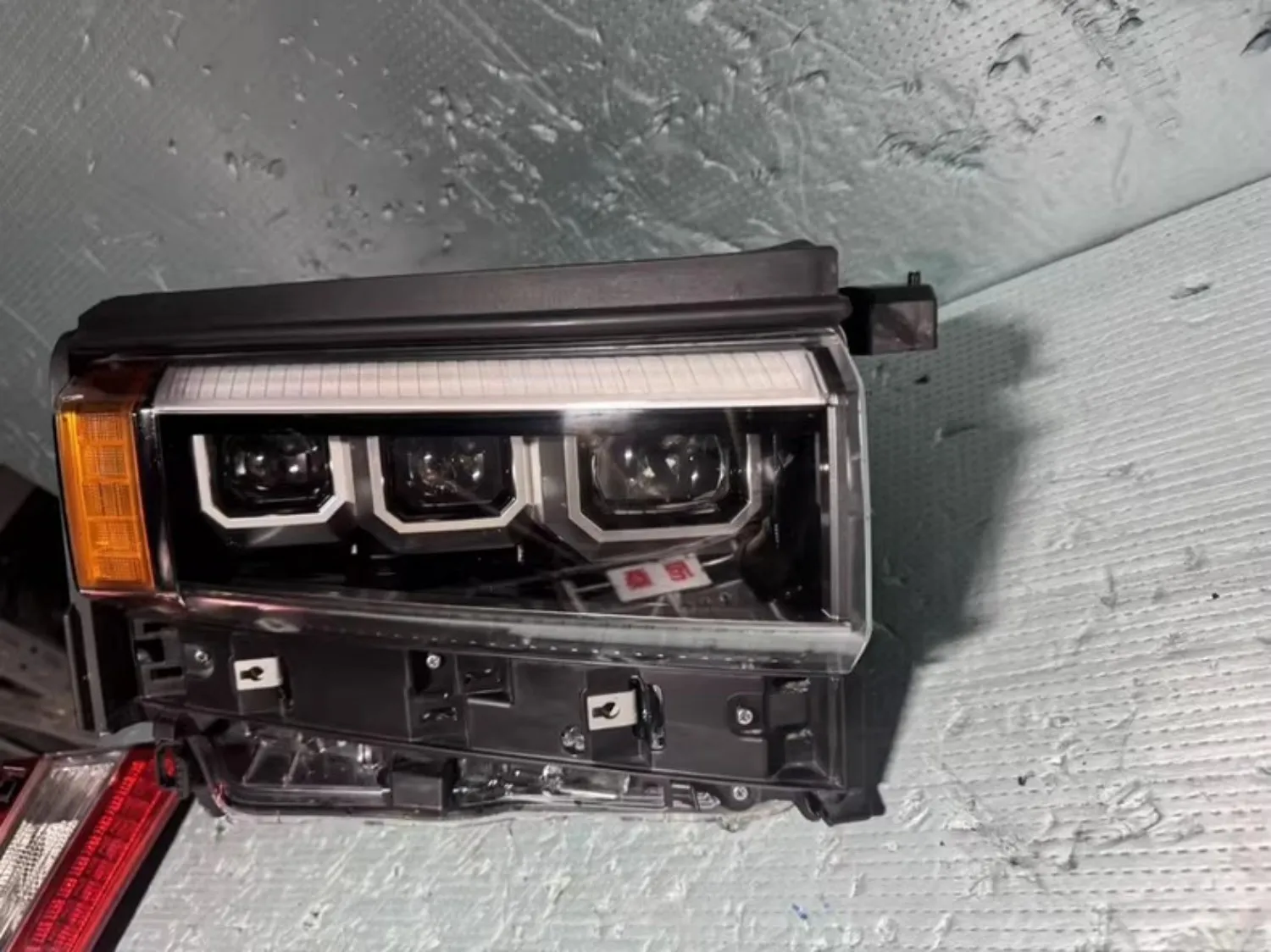 

Передняя фара для Toyota land cruiser prado LC250 2024, дневные ходовые огни DRL, фара ближнего света, указатель поворота