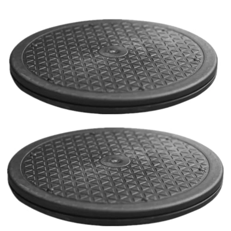 12 Inch Heavy Duty Rotating Base Turntable Set
