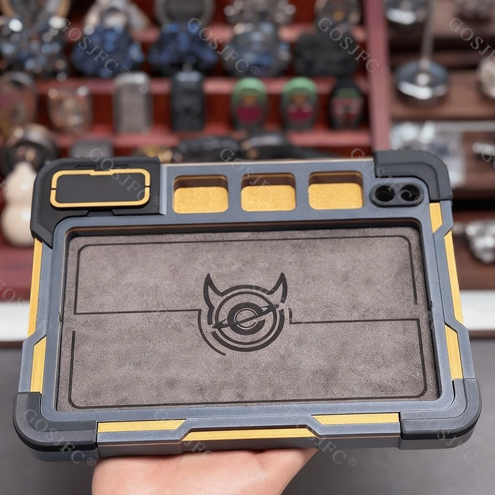 ถาดเก็บของ SSS EDC แบบเลื่อนได้ ของเล่นฟิดเจ็ตสปินเนอร์ DIY สำหรับผู้ใหญ่ อุปกรณ์เสริมสำหรับแผงควบคุม