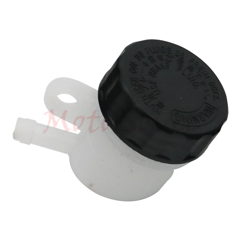 MotoLovee Motorcycle Refit Foot Rear Brake Master Cylinder Tank Oil Cup Fluid Bottle Reservoir