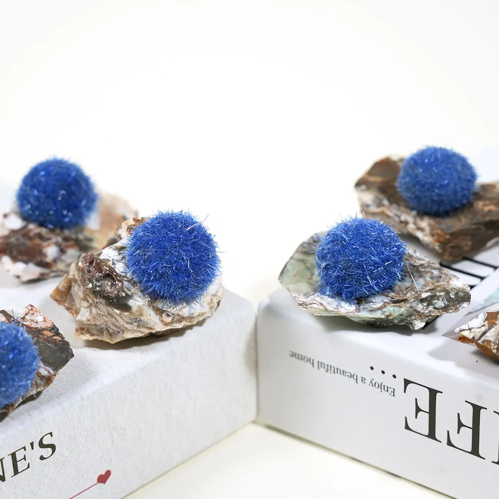 1 espécimen Mineral de zeolita rara azul, piedra preciosa cruda de zeolita, racimo de cuarzo, racimo de cristal, especímenes minerales, colección de cristal