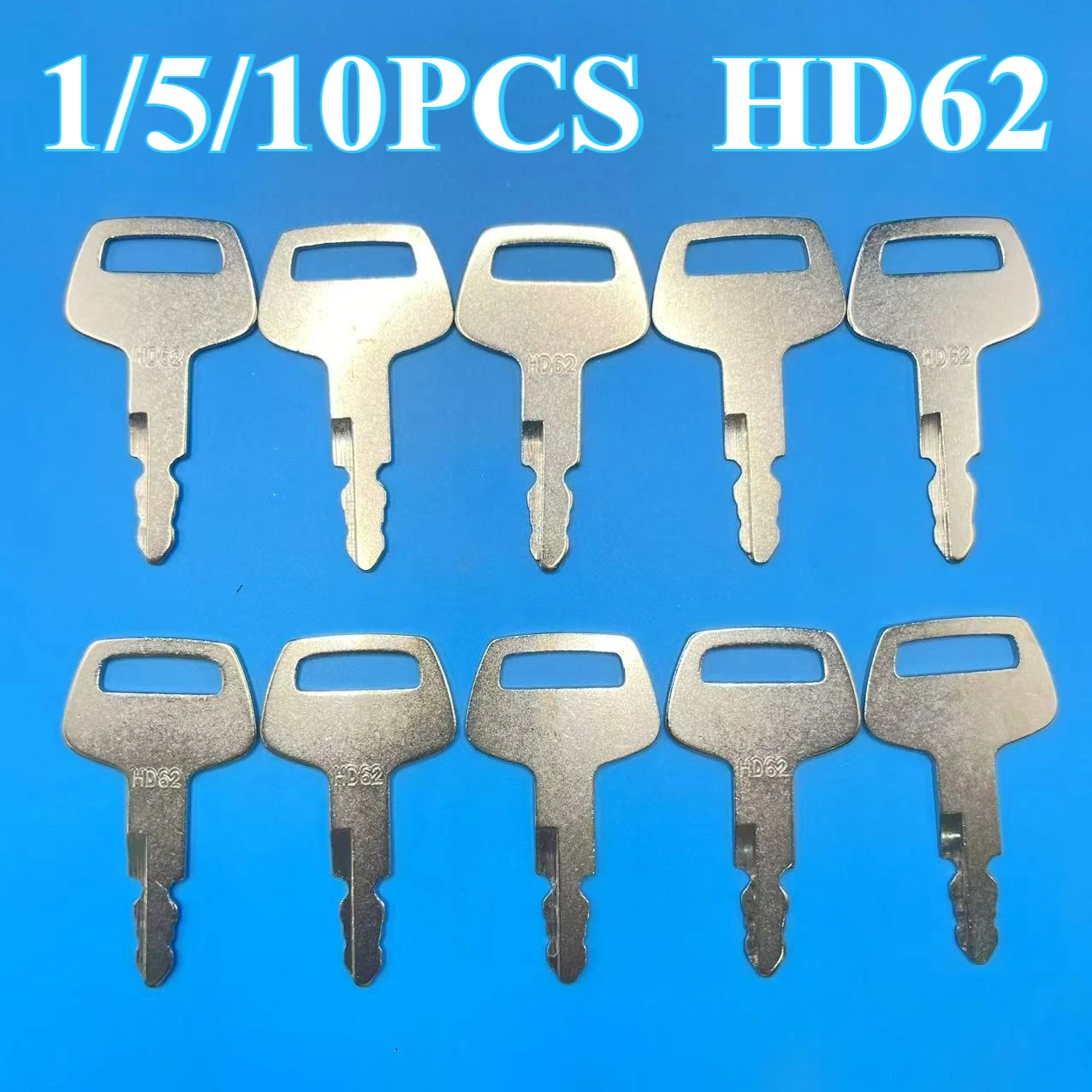 1/5/10PCS HD62 Ignition Keys HD62 41307-00007 Compatible Excavator Compatible