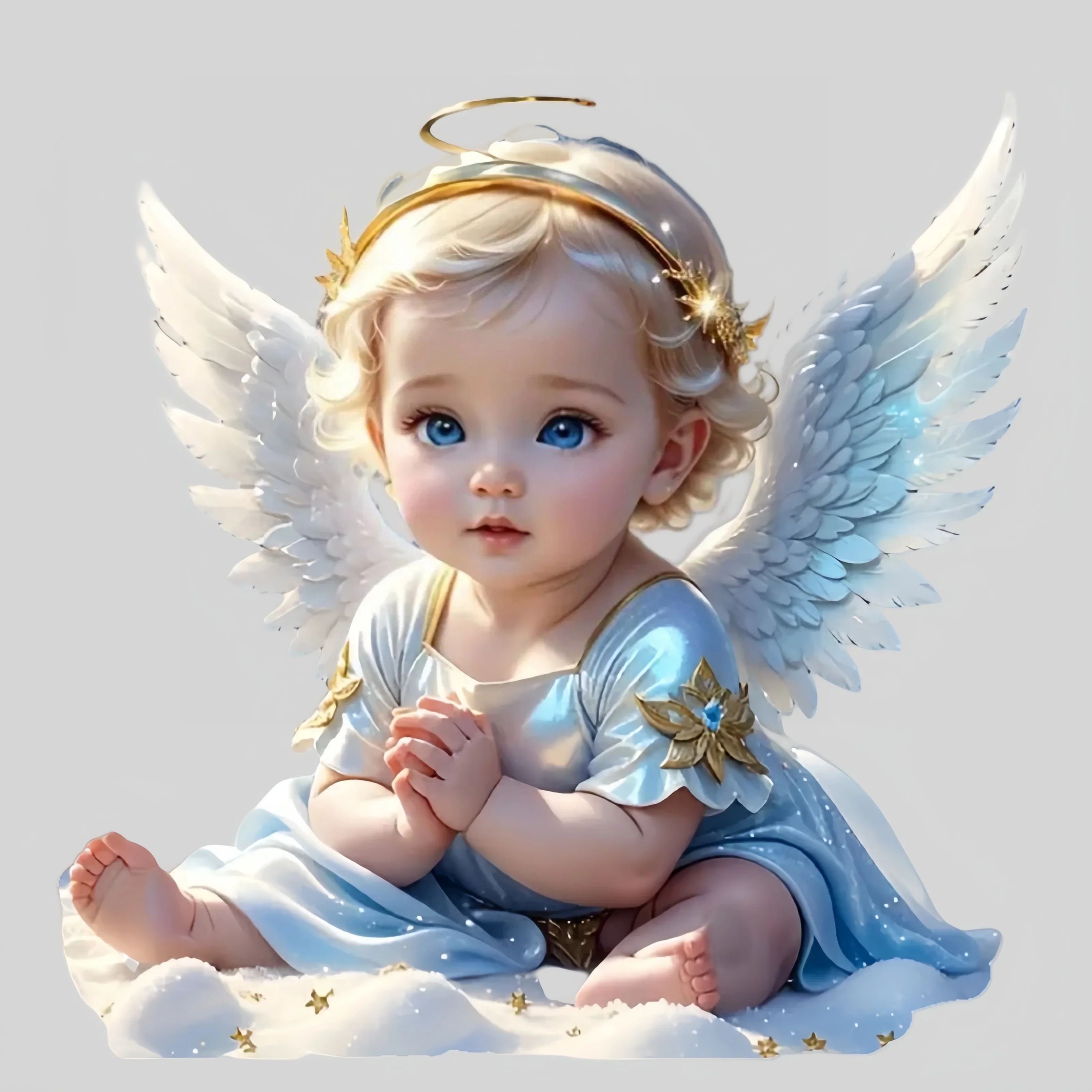 Adorable Angel Waterproof Vinyl Car Stickers Motorcycle Laptop Decal