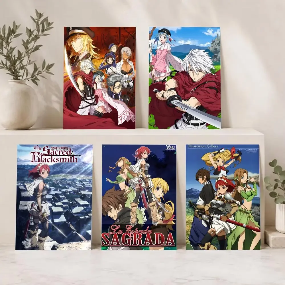 Anime Fantasy The Sacred Blacksmith Poster Current Style Home Wall Art & Sleek Living Space Accents