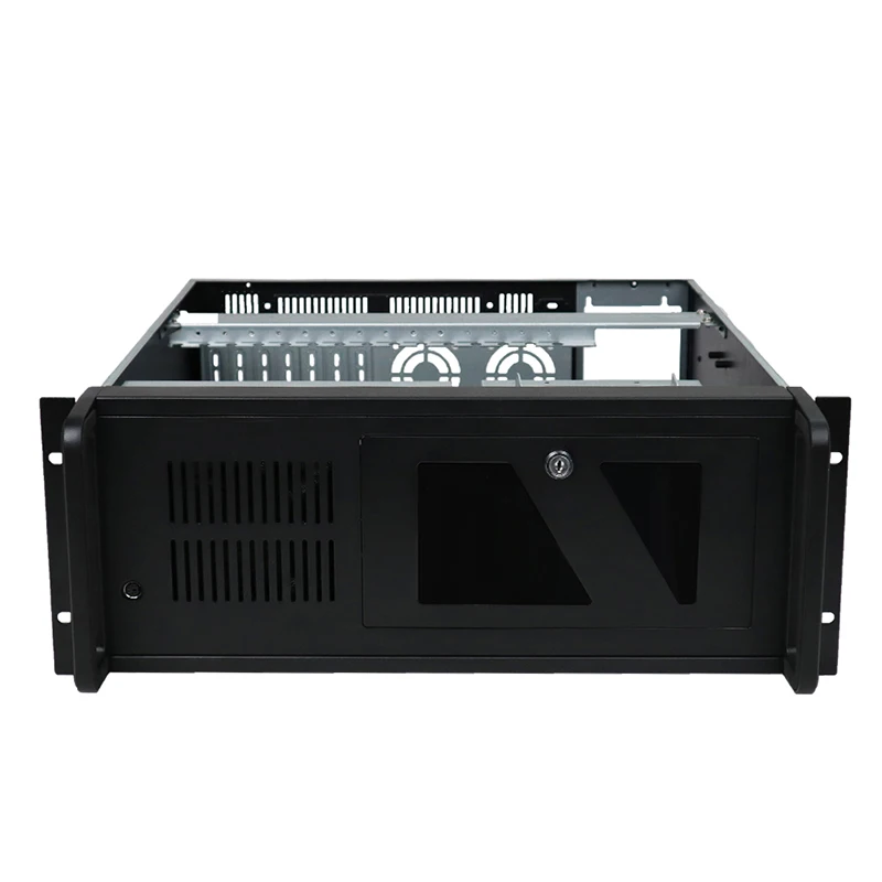 4u 19 Inch Rack Industriële Chassis 2 3.5 "Hdds Geschikt Voor Ps2 Of Redundante Power Industriële Controle Leeg Chassis