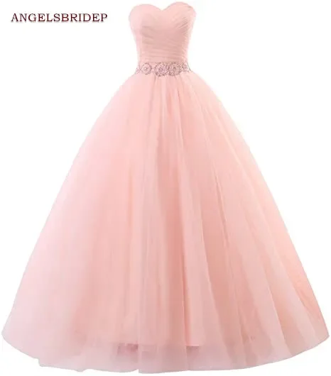 

Sweetheart Quinceanera Dresses Fashion Beading Tulle Sweet 16 Ball Gown Masquerade Formal Princess Party Gowns