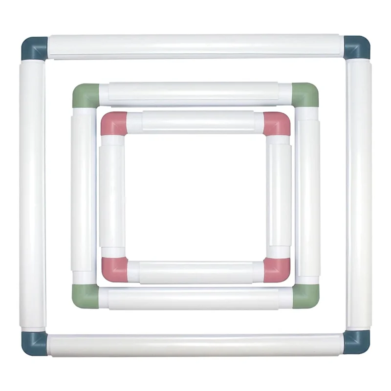 

BAAU квадратные пяльцы для вышивания, пяльцы для вышивки крестом, пяльцы для вышивания, рамка для перфорации, игольчатые пяльцы, рамка для вышивки, квилтинга