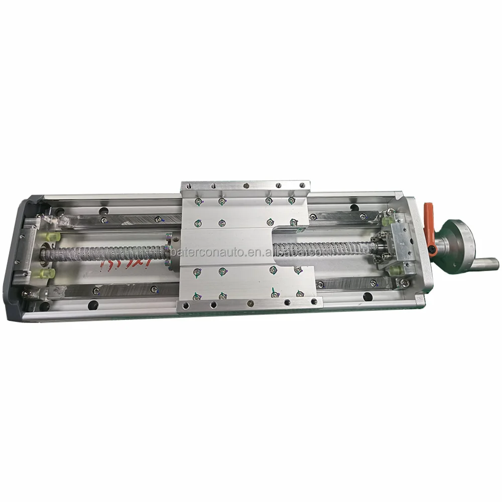 

Economic Manual Handwheel X-axis Double Line Linear Guide Rail Ball Screw Bearing Linear Modulo With 110kg Load Capacity