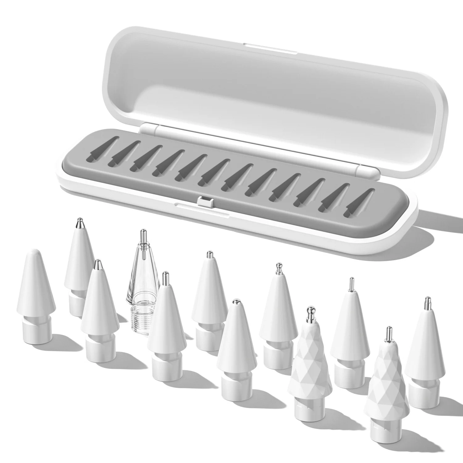 Replacement Wear‑Resistant Metal Nibs Compatible with Apple Pencil, iPad Stylus Pen Accessories