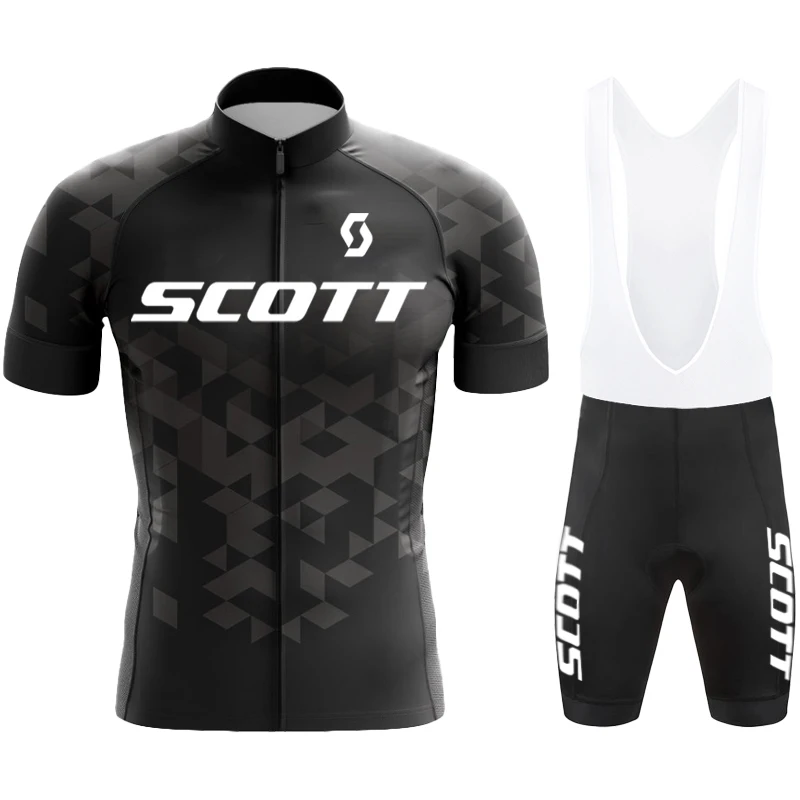 SCOTT Cyclist Man Men's Cycling Suit for Men Clothing Bike Outfit Men\'s Cycling Jersey 2024 Jacket Maillot Cyclisme Bicycle Set