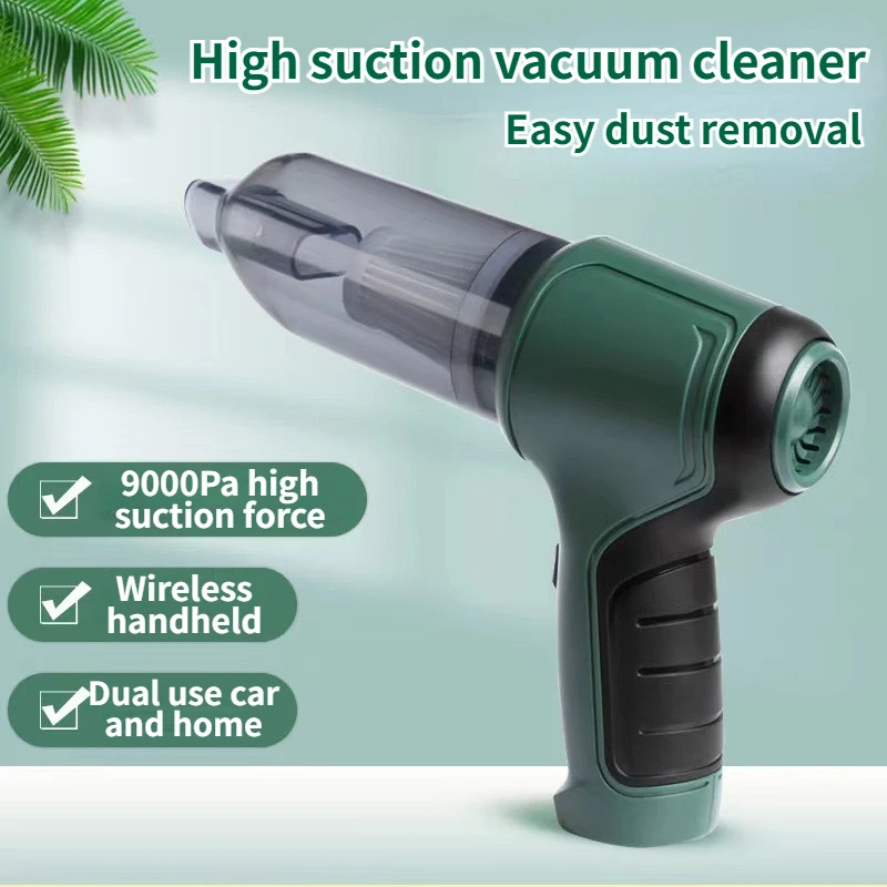 Car mounted vacuum cleaner wireless mini handheld portable blowing and suction home cleaning desktop car vacuum cleaner