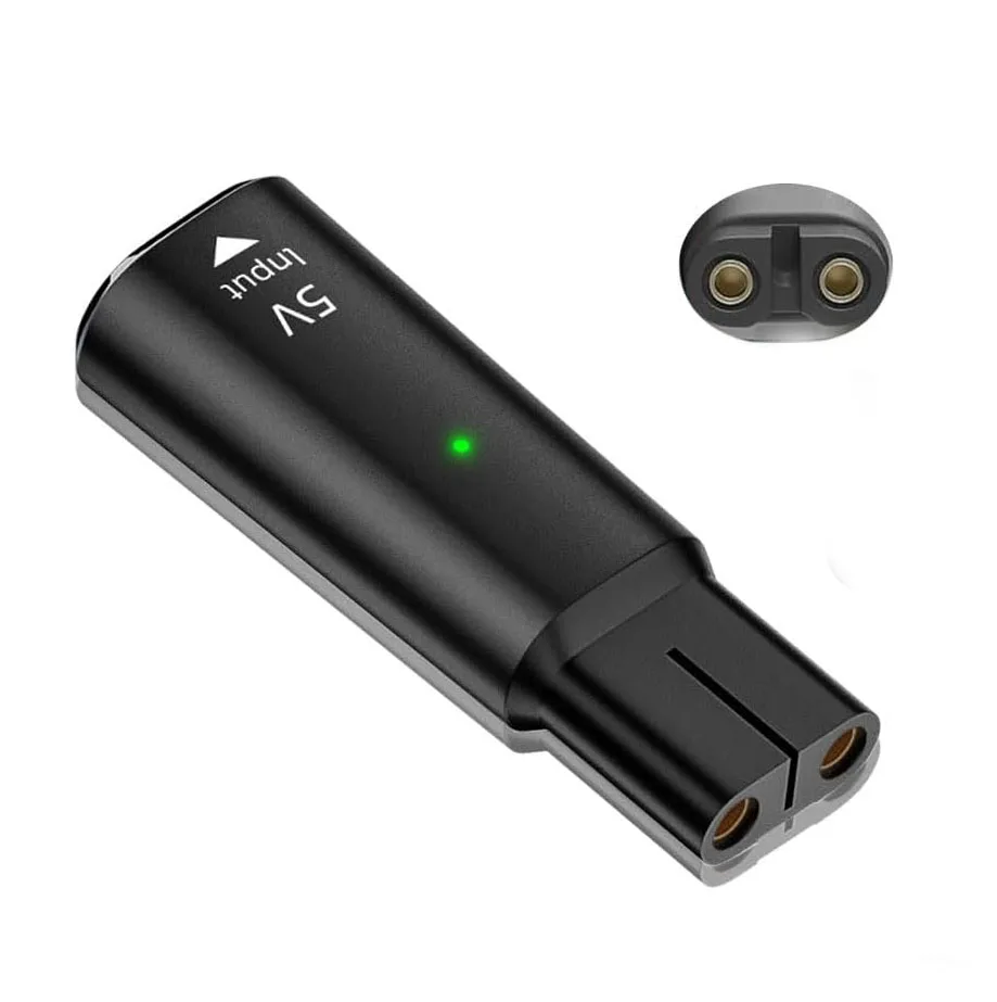 KVIFO 5V Typ-C Rasierer-Adapter-Ladegerät für Philips OneBlade QP2724 QP2834 QP1424 QP1924 QP4631 Bartschneider