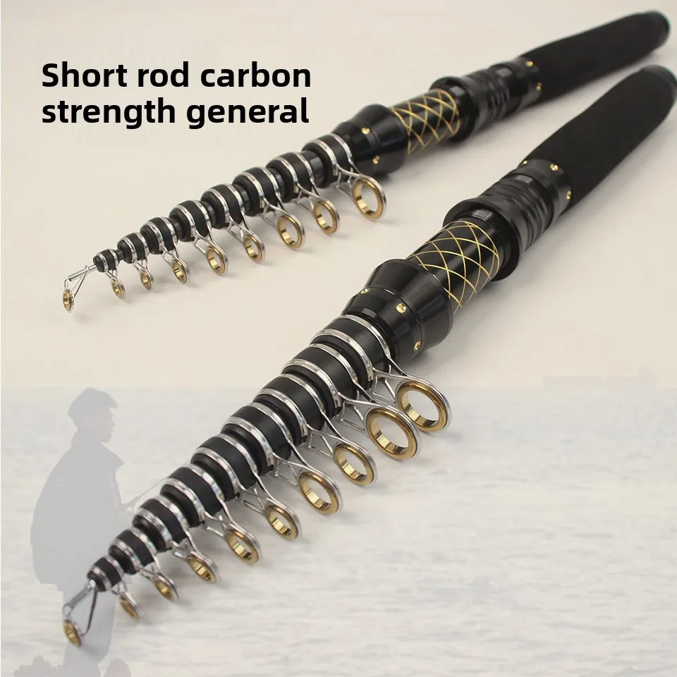 canne-a-peche-ultra-courte-et-portable-en-carbone-haute-performance-28-tons-universelle-pour-eau-douce-et-salee-telescopique-pour-lancer-longue-distance