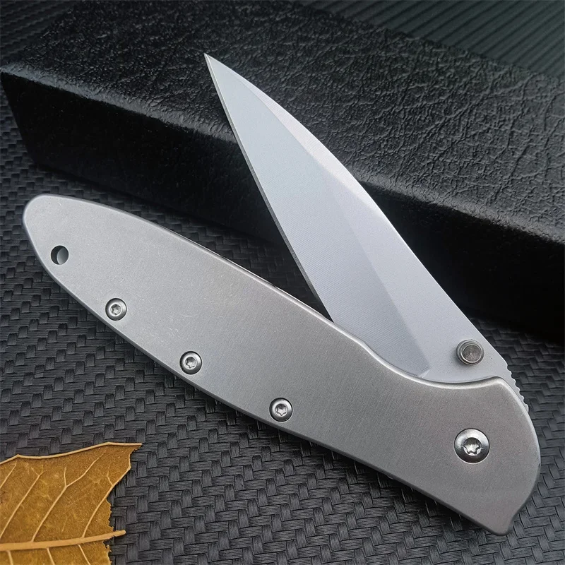 

Silver Tactical Flipper Assisted Folding Knife Stainless Steel Outdoor Hunting Survival Pocket Camping Fruit Knives EDC Tools