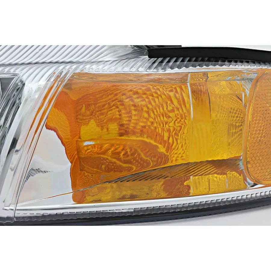 متوافق مع كرايسلر سيروس دودج ستراتوس بليموث بريز 19972000 مجموعة مصابيح المصابيح الأمامية الهالوجين للسائق والركاب Si