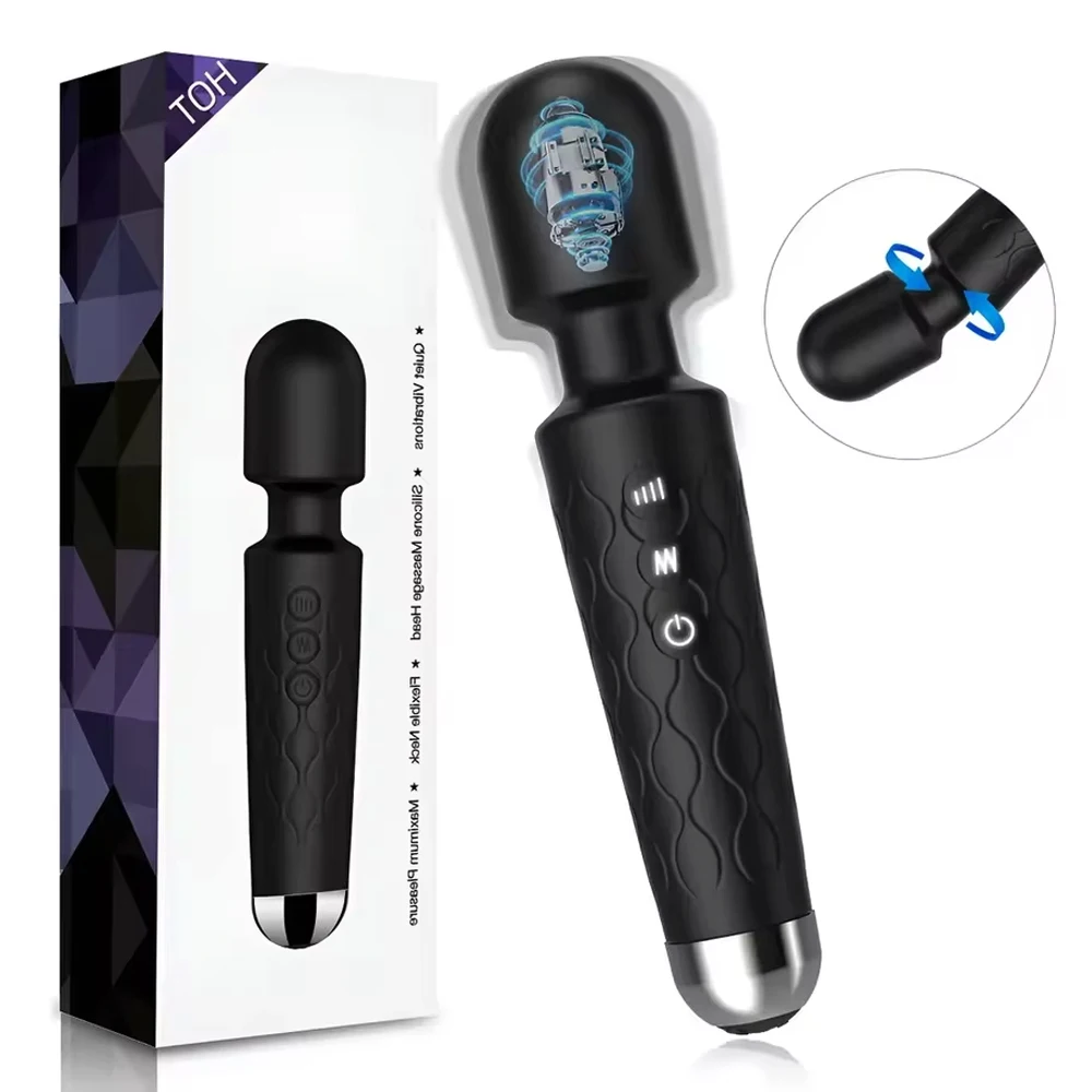 Powerful AV Magic Wand Vibrator for Women Clitoris Stimulator G-Spot Dildo Female Vagin Massager Masturbator Sex Toys Erotic