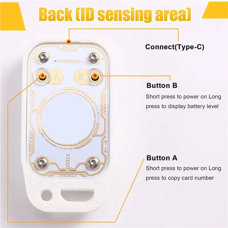 ABJF-Ultra V4.0 4Th Chameleon New NFC Read Write RFID Smart Card Emulator Contactless Smart Chip ID IC Reader Tag Copyer Copier