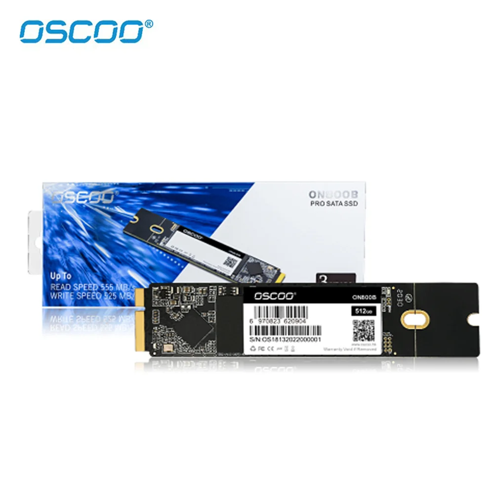 Oscoo 1テラバイトssd macbook air A165 A166 2012 macbook proのA1398 A1425オリジナルtlc solidoディスコduros 128ギガバイト256ギガバイト512ギガバイト