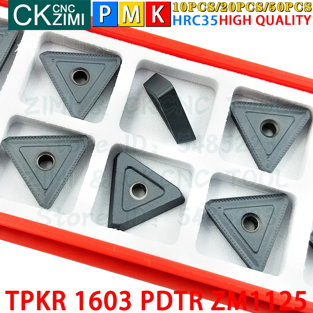 TPKR 1603 PDTR ZM1125 TPKR1603PDTR carbide inserts milling insert Tools turning tool CNC Metal lathe tool Indexable Milling Tool