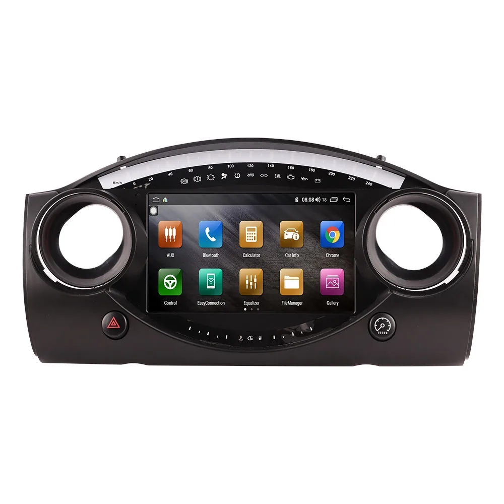 Radio samochodowe dla BMW Mini R50 R56 R60 2004 2005 2006 CarPlay Android Auto GPS nawigacja DVD odtwarzacz multimedialny Stereo 4G Wifi