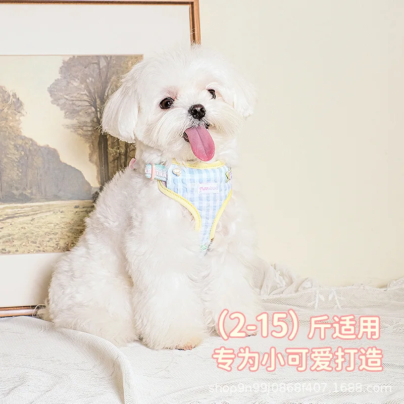 tuffhound-it-wishes-dog-leash-vest-type-cat-walking-small-dog-chest-strap-hairy-chest-back-stylish-vest-pet-harness-leash