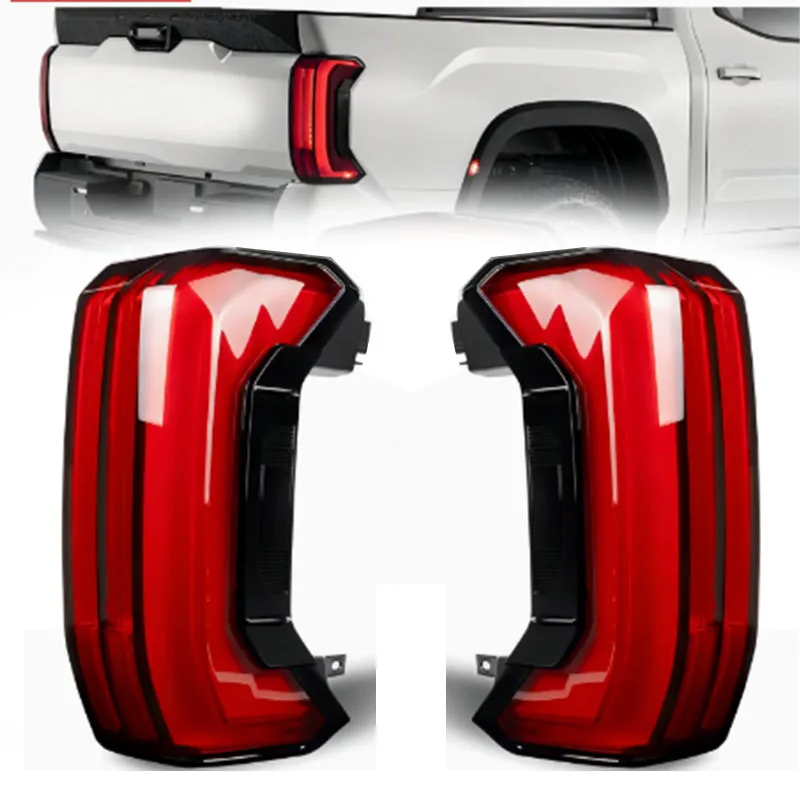 LED Tail Light For Toyota Tundra 2022 2023 Car Accessories 5 Pin Rear Brake Stop Position Turn Lamp With switch