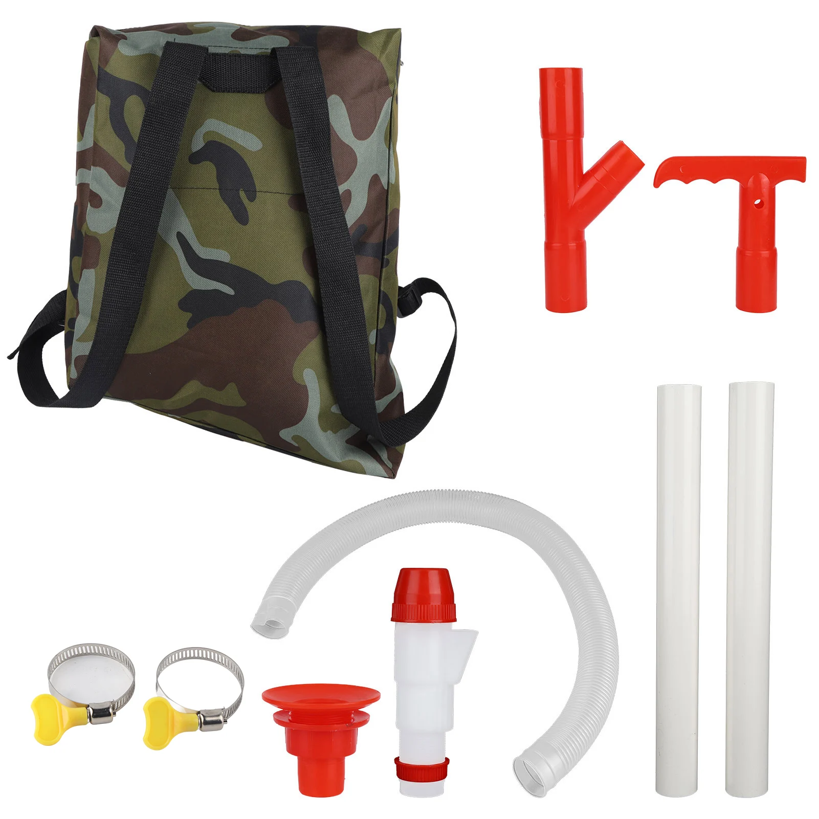 

Fertilizer Device, Manual Fertilizer Spreader Fertilizing Tool with Bag for Farm Corn Vegetables Sugar Cane Fruit Trees