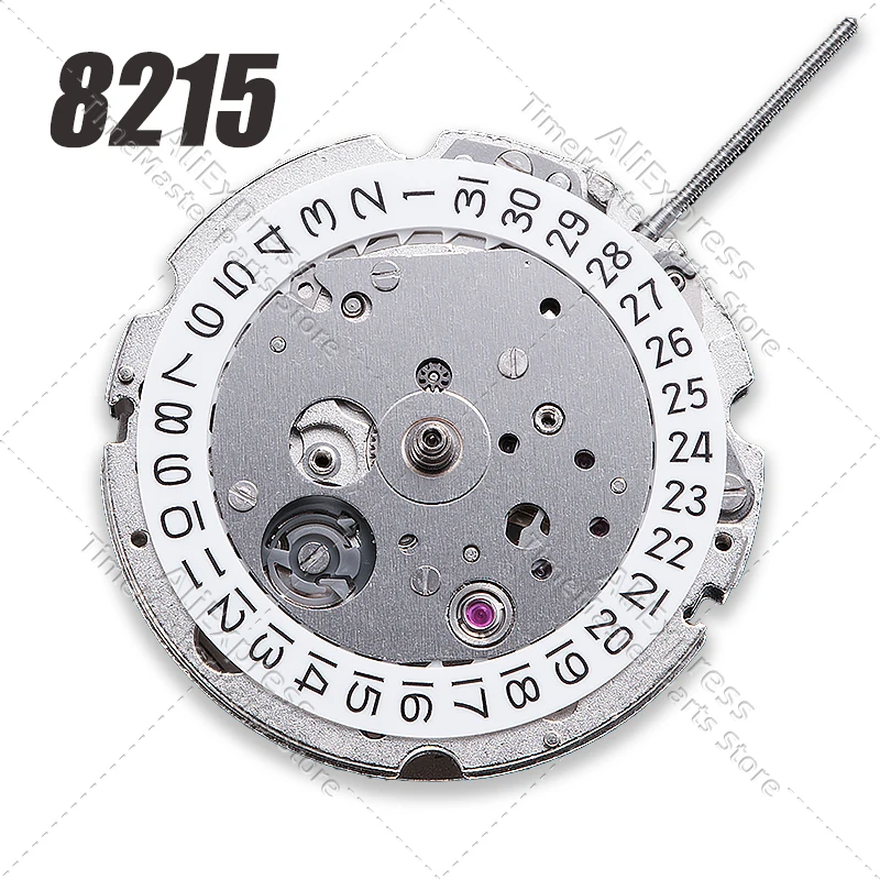 Japan Miyota 8215 Automatic Watch Movement 21 Jewels Replace Mechanism High Accuracy Replacement Parts