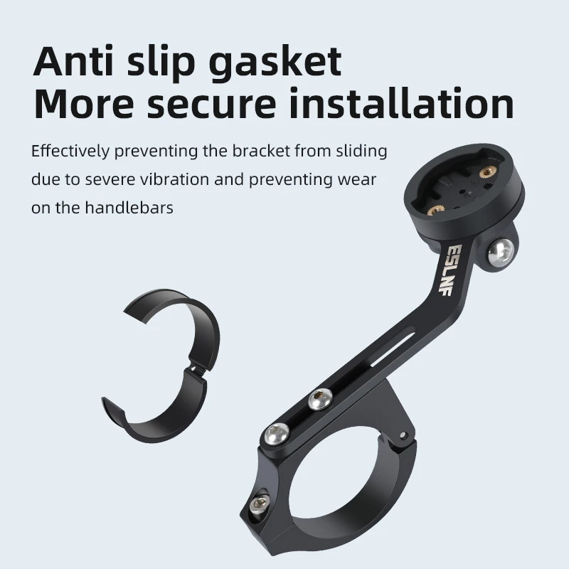 Bicycle Stopwatch Stand Sports Camera Extended Base Outdoor Road Mountain Bike Stainless Steel Extension Stand image 5