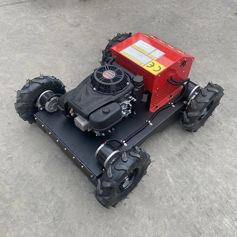 Remote Control Robot Automatic Lawn Mower Remote Control Tractor Lawn Mower