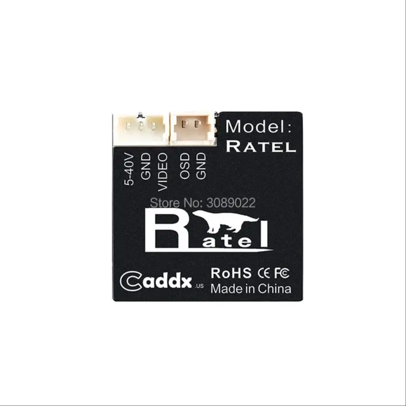 Caddx-cámara Ratel 2 V2 FPV, lente de 2,1mm, 16:9/4:3, NTSC/PAL, conmutable, de largo alcance, para Dron FPV RC Mark4