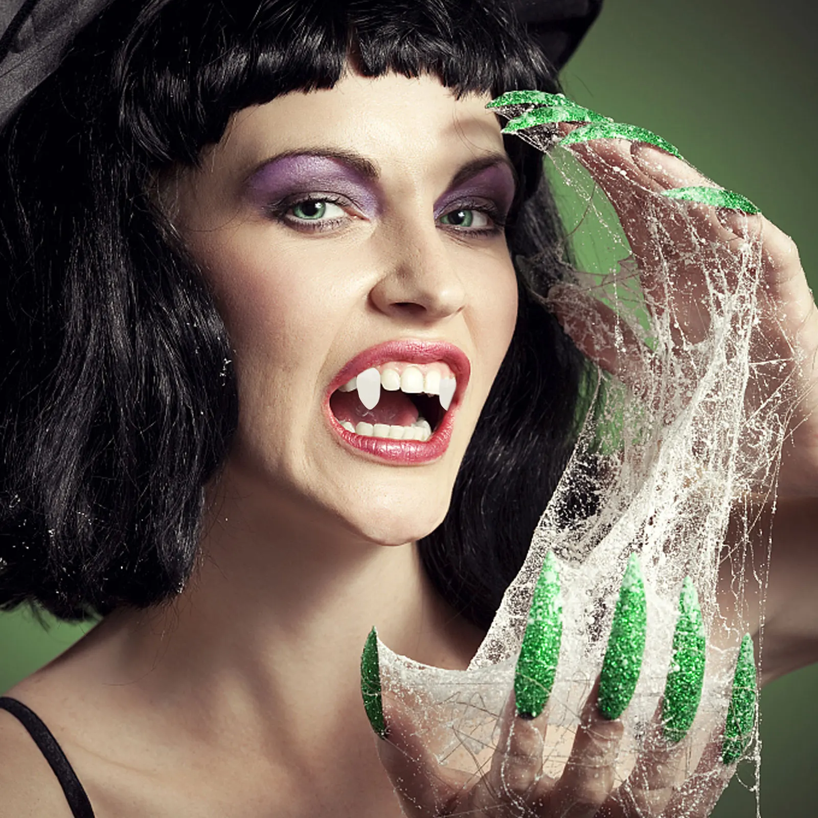 

Prom Decor Ghost Party Denture Set Costume Prop prop Prop Ornament