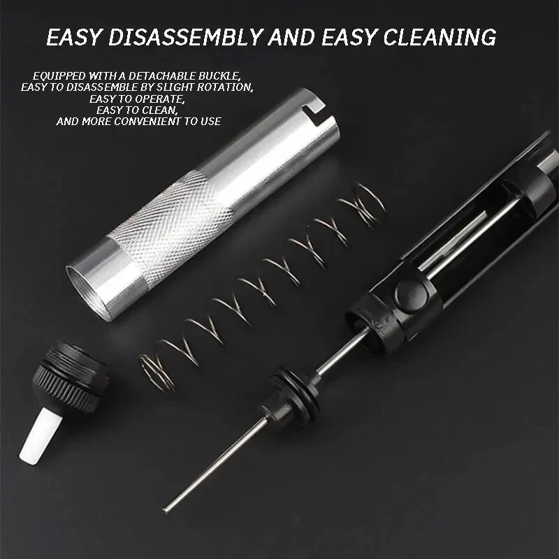Soldeerzuigdraad met sterke zuigkracht en sterke retourkracht voor reparatie Soldeer 2,5 mm breedte 1,5 m lengteset