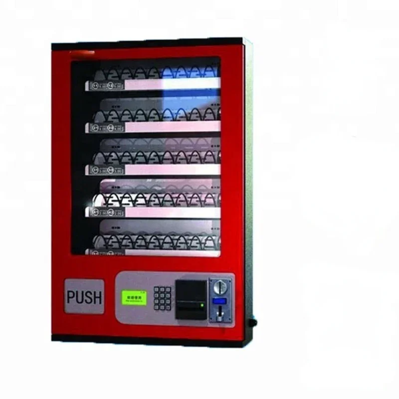 24 Hours Service Small Items Vending Machine Automatic Snack Food Vending Machine with Coin Operated