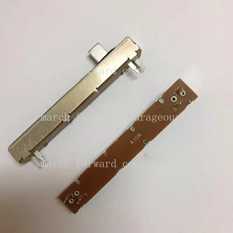 10pcs New Dust-proof 88mm mixer fader direct-slide potentiometer B10K mono mixer accessory A10K