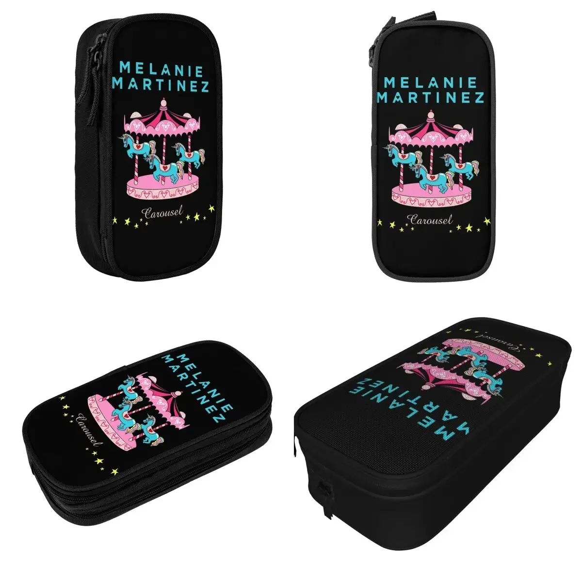 Fun Cute Melanie Martinez Pencil Cases Singer Pencilcases Pen for Student Big Capacity Bag Office Gifts Stationery