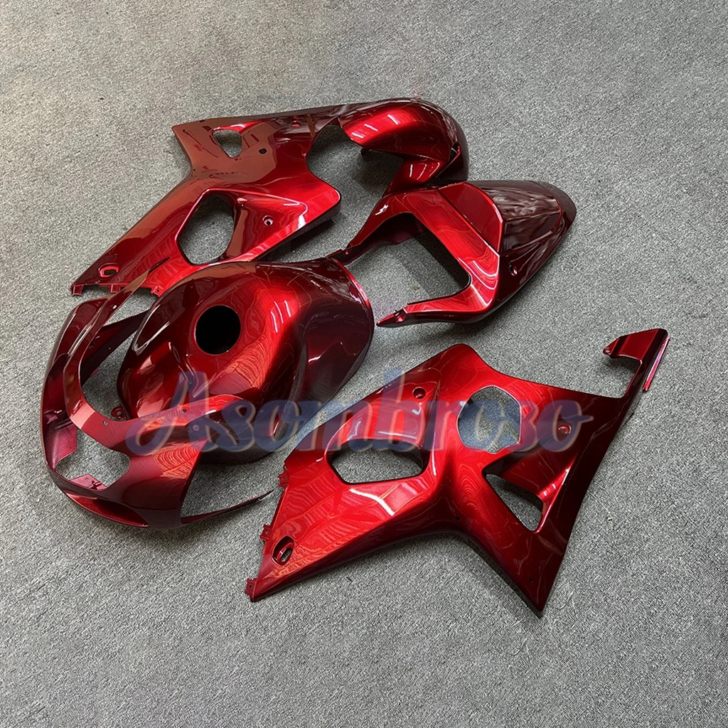 

GSXR 1000 2000 2001 2002 Injection Molded Fairing kit For Suzuki GSX-R1000 K2 GSXR1000 Lava Red Accessories Body Panels